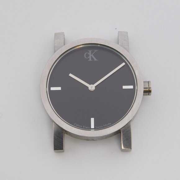 Calvin Klein K7111 Swiss Made Quartz Analog Men's Watch New Battery - Picture 2 of 12